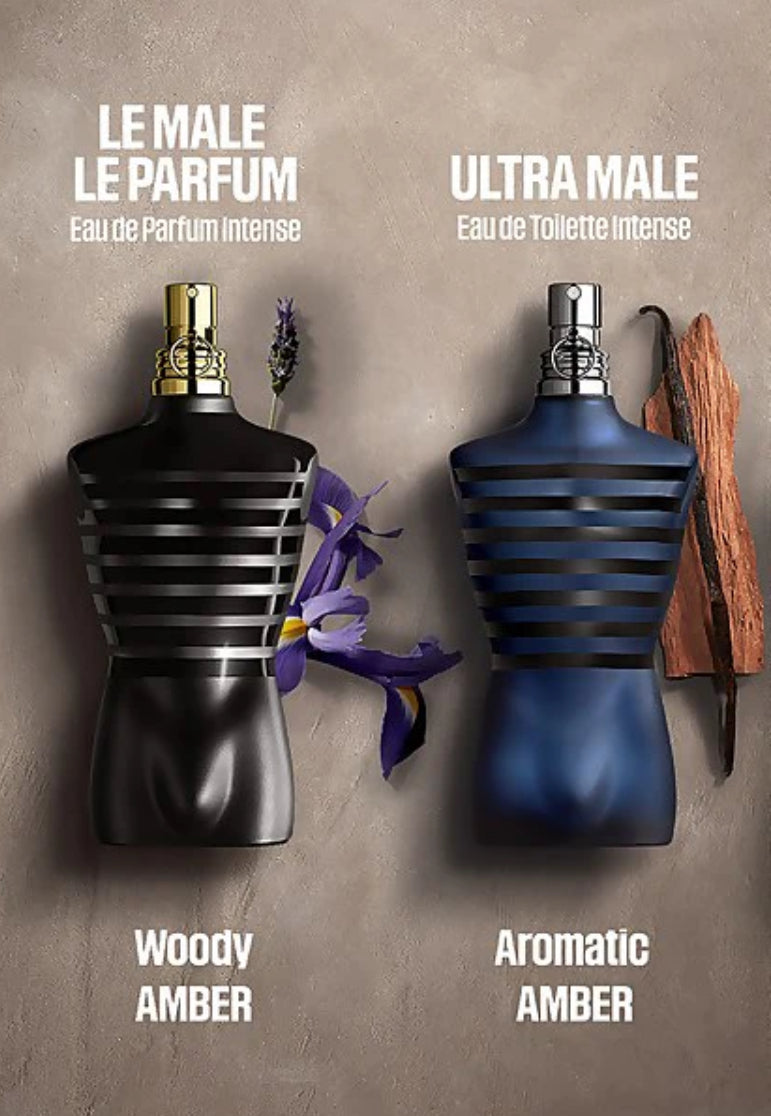 Jean Paul Gaultier Le Male BUNDLE (JPG Ultra Male, JPG Le Male Le Parfum)